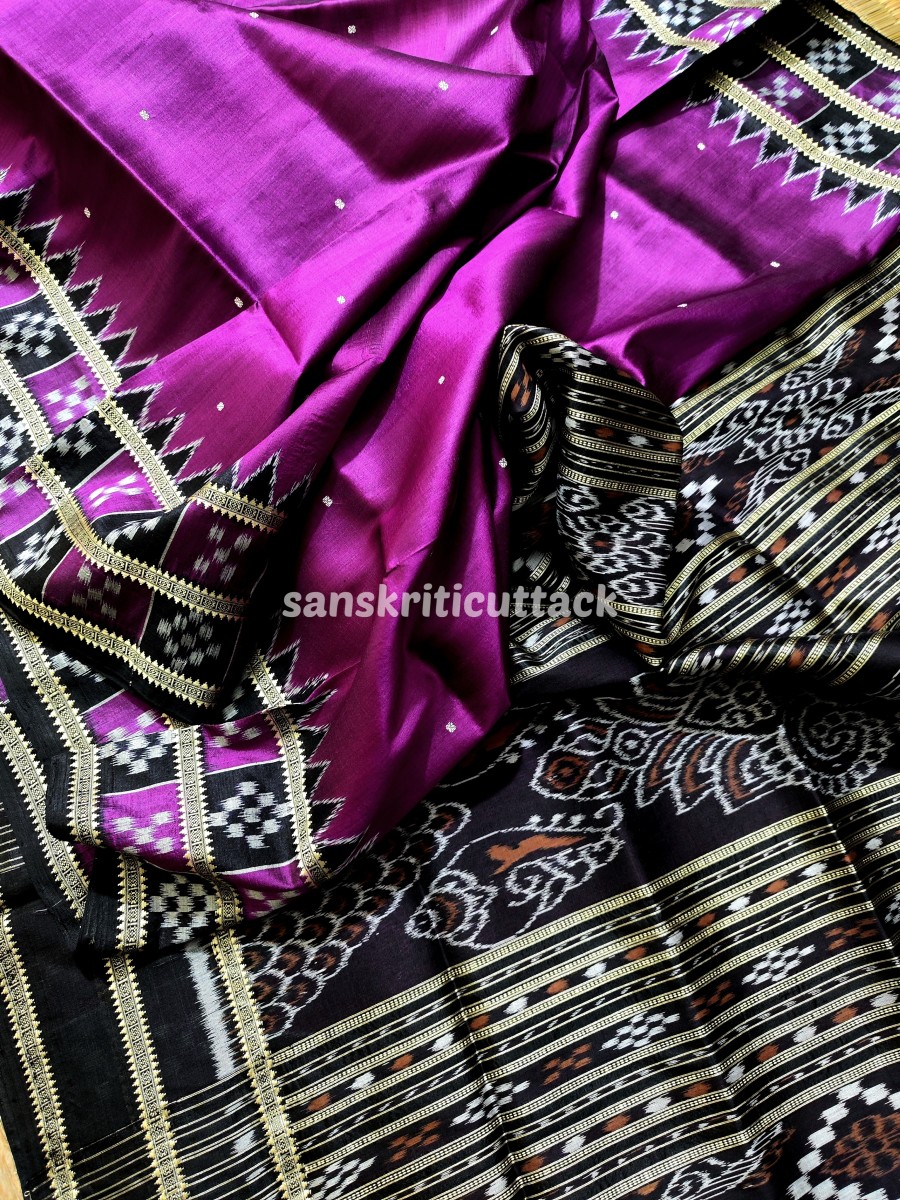 Buy Original Katki Sambalpuri Ikkat Saree / Soft Cotton Sambalpuri Sari /  Handloom Jharna Kataki Sarees / Ikat Kotki Saree / Maniabandi Sari Online  in India - Etsy