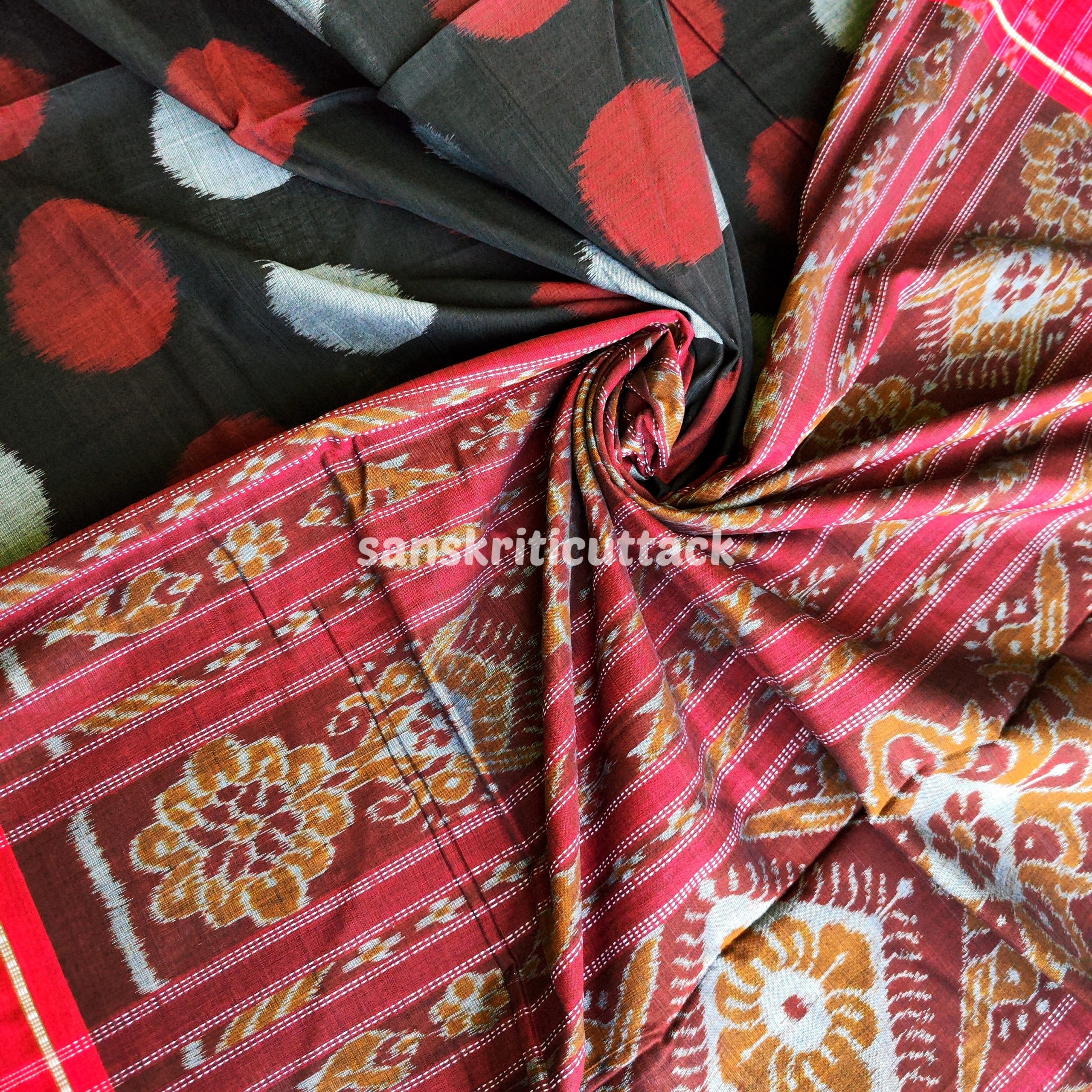 Khandua Silk | Buy Pure Cotton-Silk Sarees Online at GI TAGGED