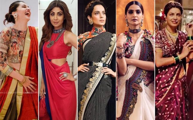 Times when Priyanka Chopra made style statement wearing saree at